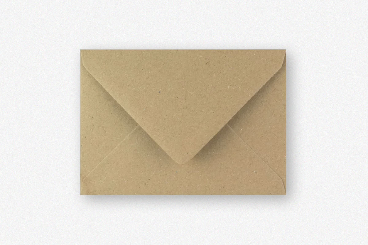 Kraft envelop C6